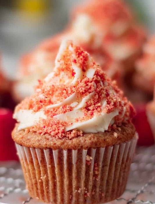 Strawberry Shortcake Cupcakes